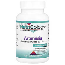 Полин, Артемізін, Artemisia, Nutricology, 500 мг, 100 вегетаріанських капсул