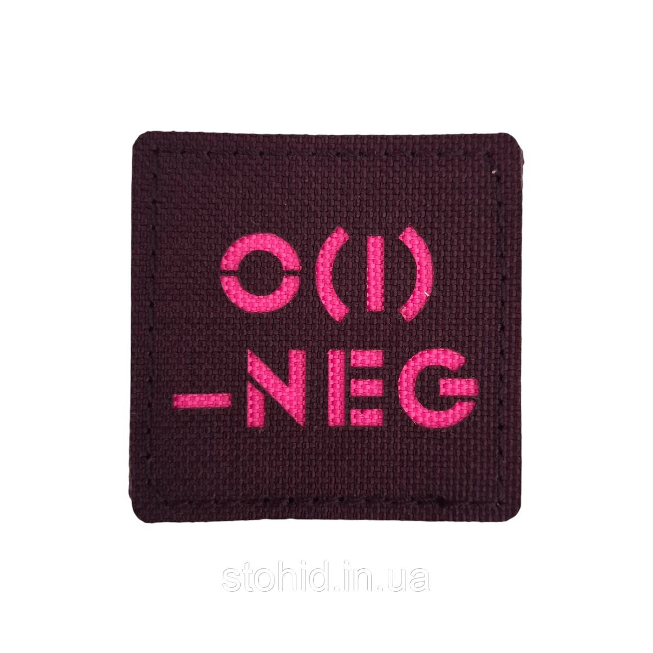 Патч група крові 1- Рожевий 5х5 Стохід, фото 1