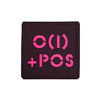 Патч група крові Рожевий  Стохід 1+