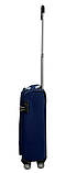Валіза тканинна MADISSON 35703 мала синя 4 колеса, фото 3