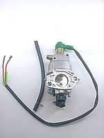 Карбюратор генератора, мотоблока 188F/190F (вакуумна заслінка з електроклапаном)