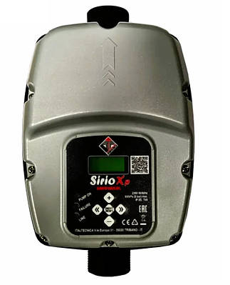 Частотний перетворювач для насоса 220В до 1,8кВт або 380В до 2,2кВт, підключення 1 ¼" ЗР, Italtecnica Sirio Universal XP (Італія)