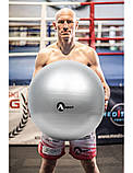 Фітбол (гімнастичний м’яч) 65 см із насосом — для фітнесу, йоги та реабілітації MSport, фото 2