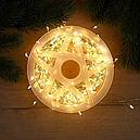 Xmas Гірлянда тепла білий пульт ДК 30m, фото 2