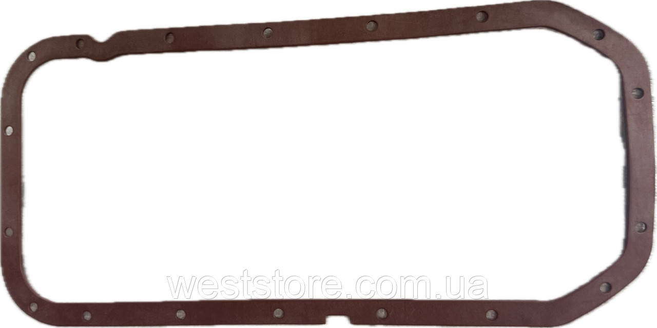 Прокладка піддона (оливного картера) червона ЗАЗ 1102, 1103 Таврія, Славута, Сенс Sens 245-1009069, фото 1