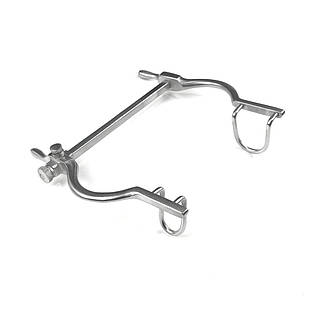 Ронорозширювач  двостулковий рейковий за Gosset No1 черевний SURGIWELOMED