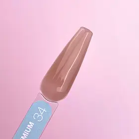 Гель для нарощення нігтів LunaMoon Gel Premium №34, 30 мл