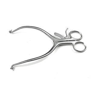 Ронорозширювач із кремальєрою Gelpi-Loktite 1х1 зубець з упором. Довжина 18 см SURGIWELOMED