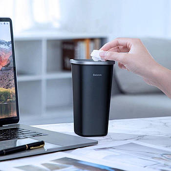 Відро для сміття BASEUS Dust-free Vehicle-mounted Trash Can TrashBag 3 roll/90pcs, 0.8L CRLJT-A01 (CRLJT-A01) black