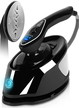 Парова праска-станція MalTec SteamCare2500W, 2500 Вт, керамічна підошва, вертикальне та горизонтальне прасування, 600 мл