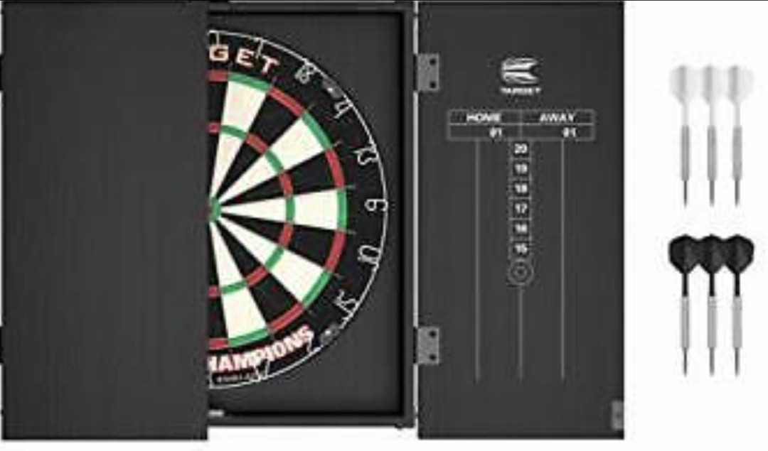 Фірмовий набір дартс Target Англія з мішенню, підсвіткою та дротиками на 2 гравців