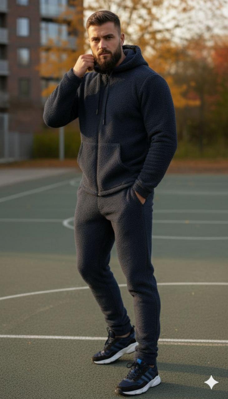 Чоловічий теплий костюм "Полар фліс", фото 1