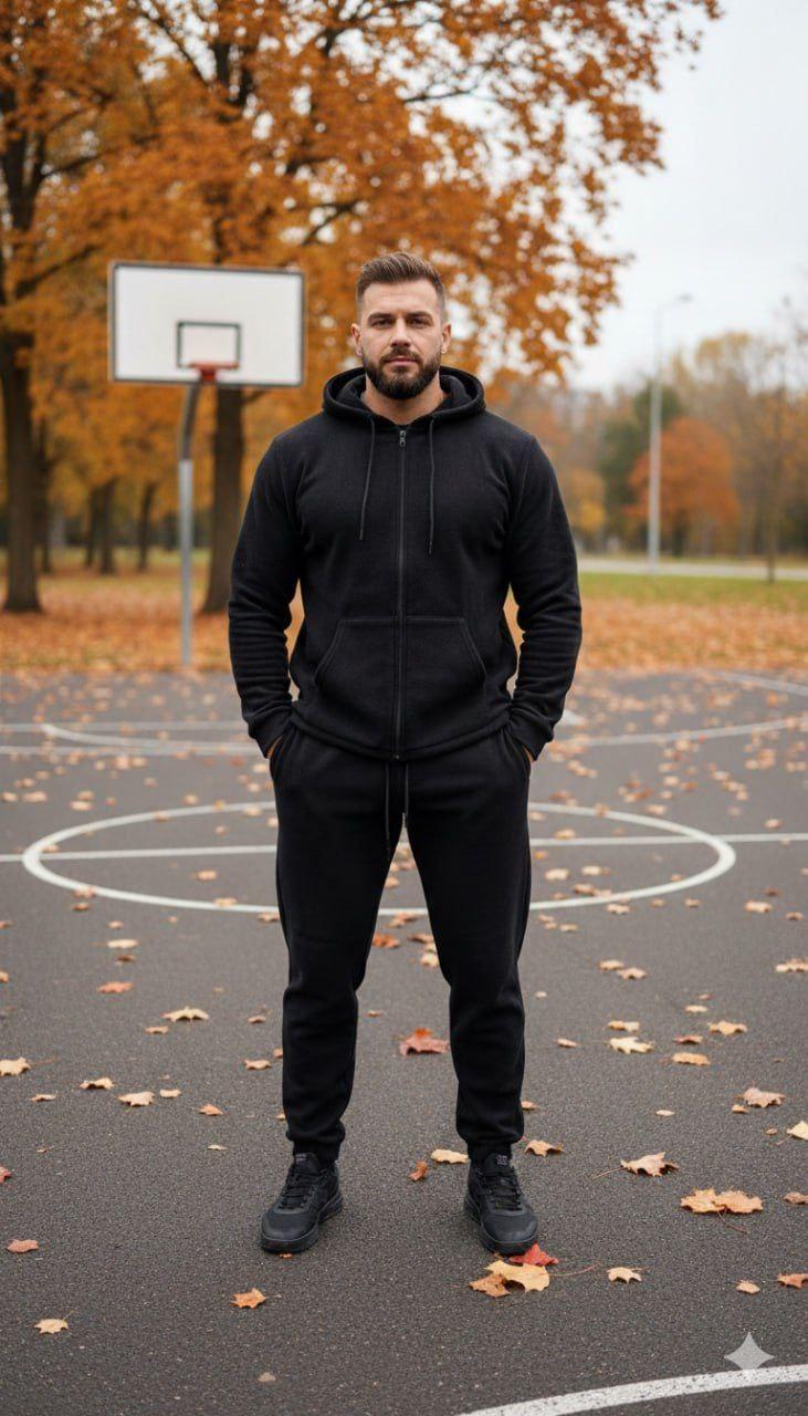 Чоловічий теплий костюм "Полар фліс", фото 1