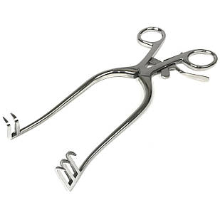 Ронорозширювач із кремальєрою малий Weitlaner-Loktite. Довжина 22 см, 3 і 2 зуби SURGIWELOMED