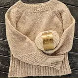 Gazzal ALPACA AIR (Газзал Альпака Ейр) № 90 бузок (Напіввовняна пряжа, нитки для в'язання), фото 6