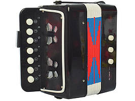 Гармошка дитяча (аккордеон) 6429-133 Чорний