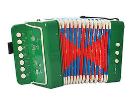 Гармошка дитяча (аккордеон) 6429-133 Зелений