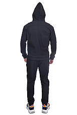 Костюм спортивний чоловічий утеплений The North Face чорний, фото 4