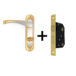 Комплект IMPERIAL Bravo GP/CP 62 WC (з поворотником+замок) алюмінієва на планці