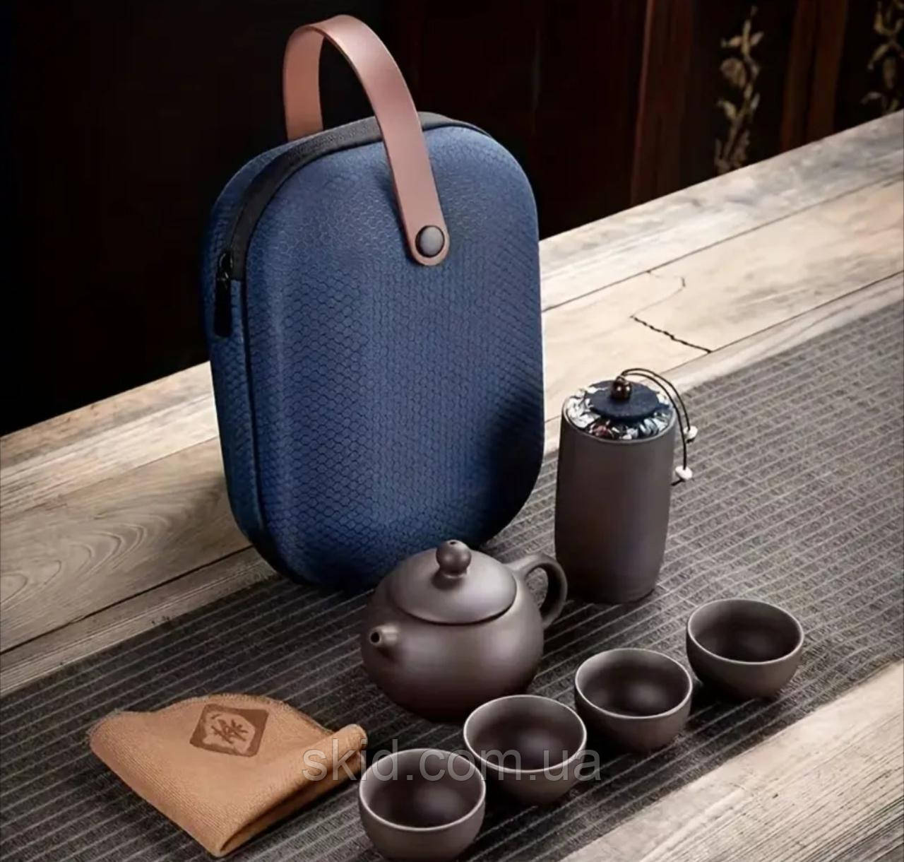 Дорожній Чайний набір, фото 1