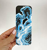 Пластикова 3D закладка для книги Finding Кохання об'ємне зображення Чорний 15 × 6 см