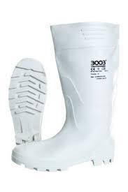 Чоботи ПВХ 3003 Fisher O4 SRC білі