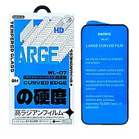 Захисне скло для iPhone 17 Pro Max Remax WL-07 Future Large Curved Edge, вигнуті краї, повне покриття екрана
