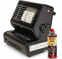 Туристичний газовий обігрівач плита 2 в 1 Yanchuan YC-808B газовий пальник + 1 балон