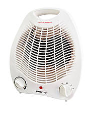 Тепловентилятор обігрівач Bobbytec 2000 Вт Білий два режими потужності захист від перегріву та холодний обдув, фото 4