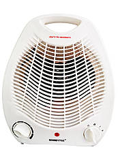 Тепловентилятор обігрівач Bobbytec 2000 Вт Білий два режими потужності захист від перегріву та холодний обдув, фото 3