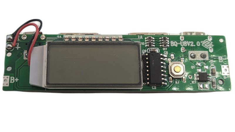 Плата контролера Power Bank BQ-U8-V2 Type-C + Micro USB, фото 1