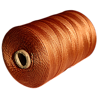 Нитка кордова капронова світло-коричнева 1 кг текс 375 0,8 мм - для рибальства, пломбування лічильників