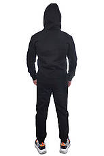 Костюм спортивний чоловічий утеплений The North Face чорний, фото 4