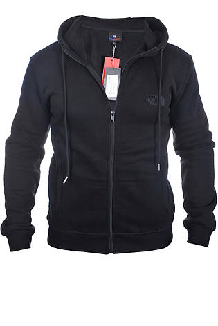 Костюм спортивний чоловічий утеплений The North Face чорний, фото 1