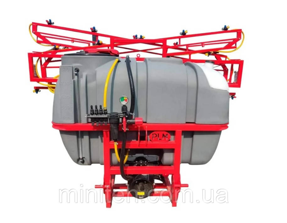 Оприскувач навісній Polmark (400 л/12 м, потрійна форсунка), фото 1