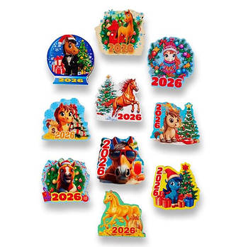 Магніти та брелочки з дерева