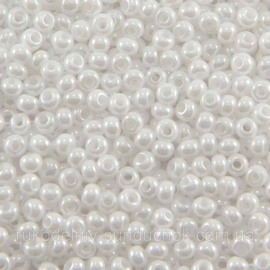 Бісер чеський Preciosa 46102 10/0 (50 г), фото 1