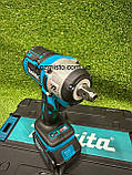 Набір Makita 2в1 (48V, 6AH) безщітковий, Шуруповерт Makita DTW 485 + гайковерт Makita DTW 800, фото 9