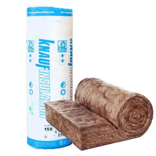 Вата мінеральна скловолоконна KNAUF NATUROLL M 150 мм 7,44 кв.м, фото 1