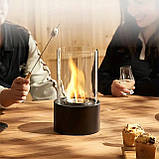 Біокамін настільний для дому та тераси — бездимний, екологічний, декоративний 28×16×10 см, фото 9