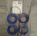 Ремкомплект КамАЗ гідроциліндра підіймання кузова 3-х штокового (№122) з пластмасовими обоймами (старого зразка)