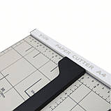 Металева гільйотина для різання паперу A4–B7 — Різак шабельний для паперу, фото 6