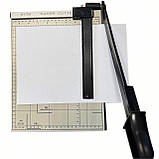 Металева гільйотина для різання паперу A4–B7 — Різак шабельний для паперу, фото 3