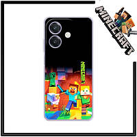 Чохол з героями Майнкрафт для OPPO A5 Pro / Чехол с принтом на A5 Pro