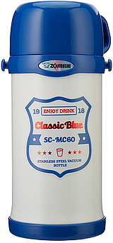 Термос Zojirushi SC-MC60WA дитячий 0.6 л білий/синій