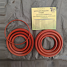 Ремкомплект КамАЗ гідроциліндра підіймання кузова 3-х штокового (№122-Е) з пластмасовими обоймами (нового зразка)