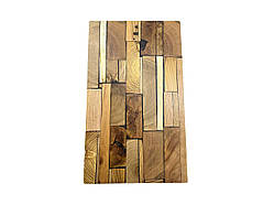 Велика дошка з епокидною смолою коричневого кольору