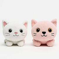 Інтерактивна мама кішка з кошенятами 10002-1 — звуки, пісні, запис голосу, 25 см, фото 8