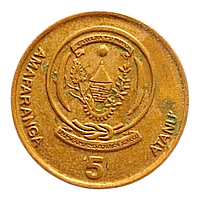 Руанда 5 франків, 2003