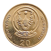 Руанда 25 франків, 2009